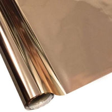 Load image into Gallery viewer, APS Solid Color Foils By the Foot / Rose Gold Solid Color Foils