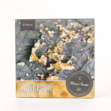 Load image into Gallery viewer, A Makers&#39; Studio A Makers&#39; Studio - 6&#39;&#39; x 6&#39;&#39; Imitation Gold Leaf
