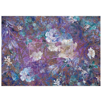 ReDesign with Prima Art & Craft Paper A1 DECOUPAGE FIBER – MAGICAL FLORAL – 1 SHEET, A1 SIZE