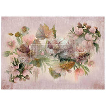 Load image into Gallery viewer, ReDesign with Prima Art &amp; Craft Paper A1 DECOUPAGE FIBER – WISP OF MAUVE – 1 SHEET, A1 SIZE
