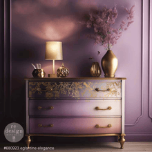 Load image into Gallery viewer, ReDesign with Prima Art &amp; Craft Paper DECOR TRANSFERS® FOIL – ÉGLANTINE ELEGANCE – TOTAL SHEET SIZE 18″X24″, CUT INTO 2 SHEETS
