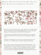 Load image into Gallery viewer, ReDesign with Prima Art &amp; Craft Paper MIDDY TRANSFERS® KACHA – THE ENCHANTED GROVE – 3 SHEETS, 8.5″X11″

