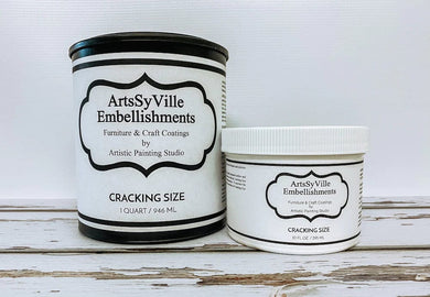 Allure Design & Creations Artsyville Crackle Size