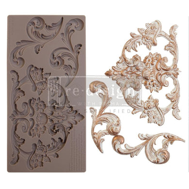 ReDesign with Prima Craft Moulds DECOR MOULDS® – CLAIRE – 5”10″X8MM