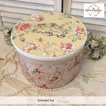 Load image into Gallery viewer, ReDesign with Prima Decor Fiber Paper Double Delight Decoupage Fiber Paper Set – Blushing Bloom – Total 2 sheets – 1 sheet, 19.5″x30″ + 1 sheet, 11.7″x16.5″
