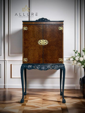 Allure Design & Creations Elegant Bar Cabinet