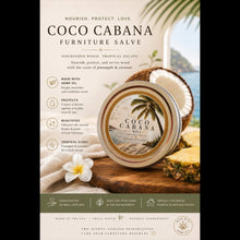 Load image into Gallery viewer, Wise Owl Finishes 4 oz / Coco Cobana No 1 Furniture Salve
