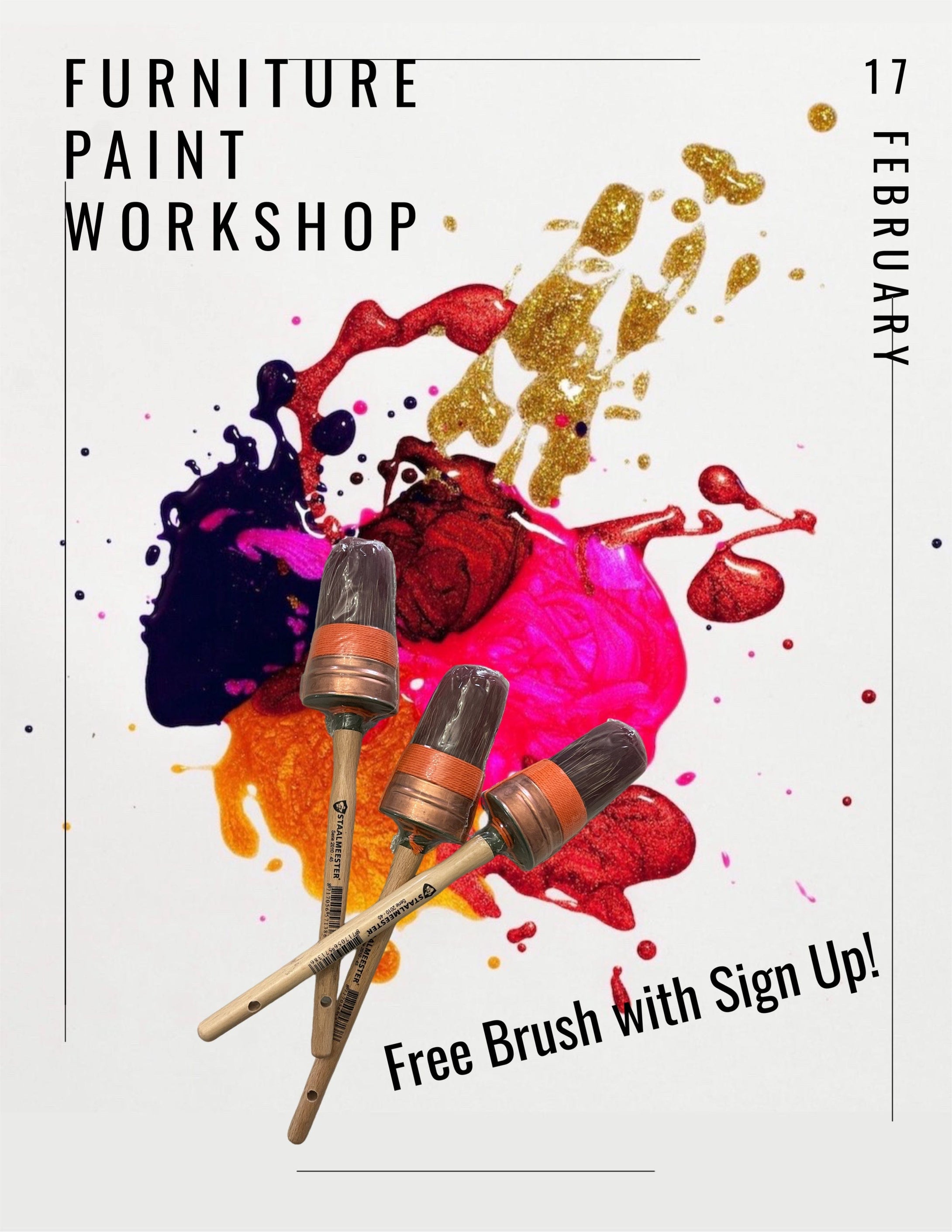 Allure Design & Creations Paint your Own Piece Workshop-February 17, 2024
