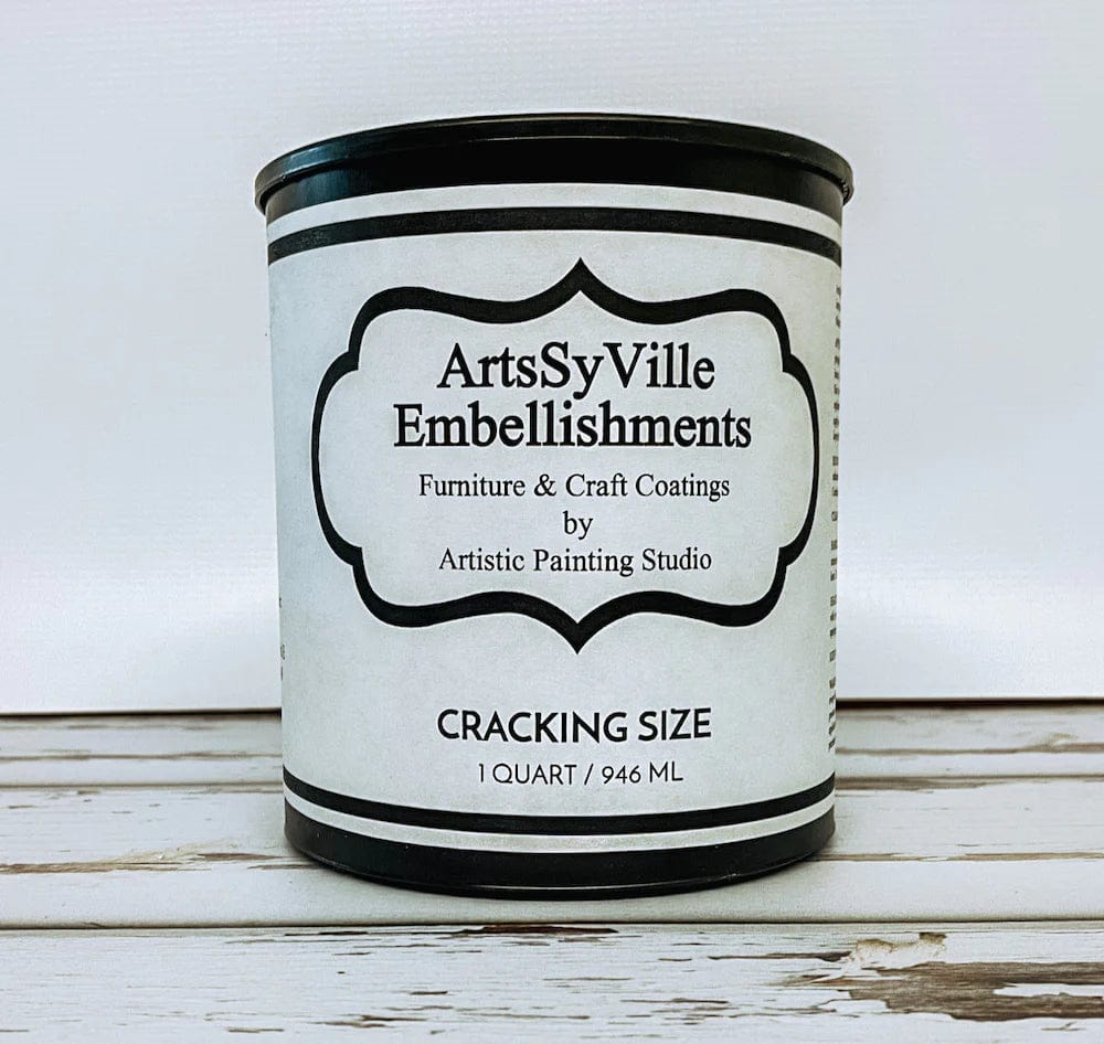 Allure Design & Creations Quart Artsyville Crackle Size