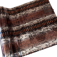 Load image into Gallery viewer, APS Transfer Foil By the foot (12” x 12”) / Wilder Snakeskin Animal Print Foils
