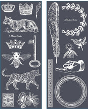Load image into Gallery viewer, A Makers&#39; Studio A Makers&#39; Studio - Mesh Stencil-2-pack-Animal Kingdom- 4.25 x 11
