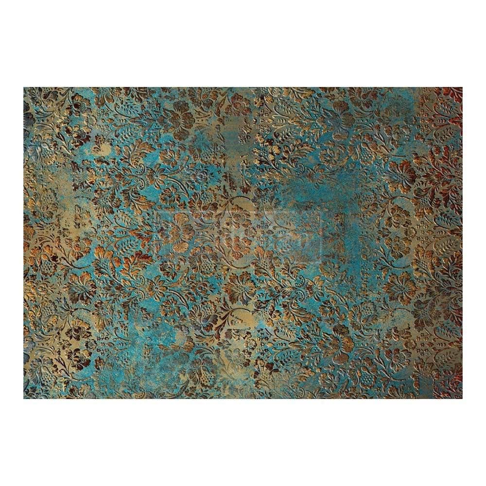 ReDesign with Prima A1 DECOUPAGE FIBER – AGED PATINA – 1 SHEET, A1 SIZE