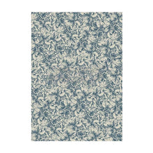 Load image into Gallery viewer, ReDesign with Prima A1 DECOUPAGE FIBER – BLUE WALLPAPER – 1 SHEET, A1 SIZE
