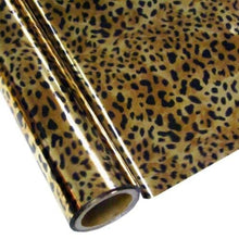 Load image into Gallery viewer, APS Animal Print Foils By the foot / Leopard Bronze Animal Print Foils
