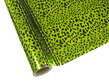 Load image into Gallery viewer, APS Animal Print Foils By the foot / Leopard Green Animal Print Foils
