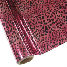 Load image into Gallery viewer, APS Animal Print Foils By the foot / Leopard Pink Animal Print Foils
