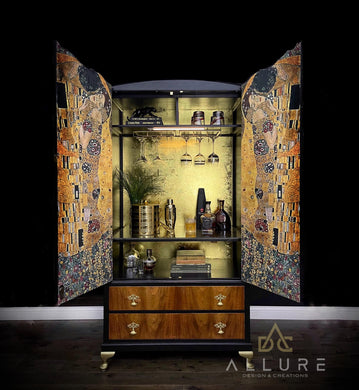 Allure Design & Creations Armoires & Wardrobes The Kiss Drinks Cabinet