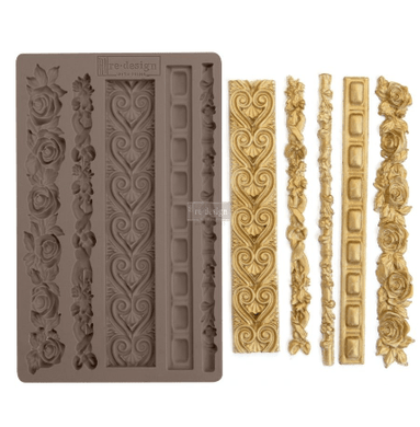 ReDesign with Prima Craft Molds REDESIGN DÉCOR MOULDS® 5″X8″ – ELEGANT BORDERS