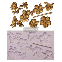 Load image into Gallery viewer, ReDesign with Prima Craft Molds REDESIGN DECOR MOULDS® – BOTANICAL BLOSSOMS – 8″X5″, 8MM THICKNESS
