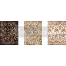 Load image into Gallery viewer, ReDesign with Prima DECOR TRANSFERS® – DELICATE LACE – 3 SHEETS, 8.5″X11″
