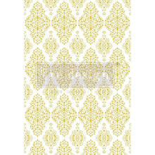 Load image into Gallery viewer, ReDesign with Prima DECOR TRANSFERS® – KACHA GOLD DAMASK
