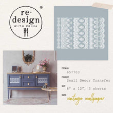 Load image into Gallery viewer, ReDesign with Prima DECOR TRANSFERS® – VINTAGE WALLPAPER
