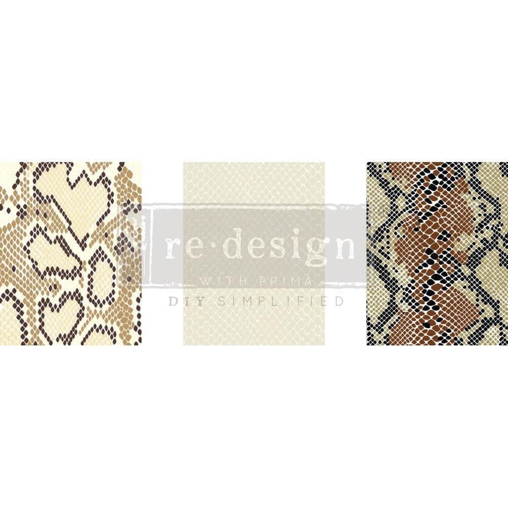 ReDesign with Prima DECOR TRANSFERS® – WILD TEXTURES – 3 SHEETS, 8.5″X11″