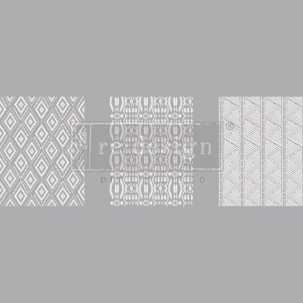 ReDesign with Prima DECOR TRANSFERS® – WOVEN WITH LOVE – 3 SHEETS, 8.5″X11″
