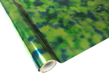 Load image into Gallery viewer, Allure Design &amp; Creations Decorative Foils By the foot / Tie Dye Green Decorative Foils
