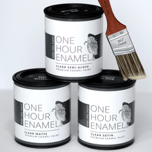 Load image into Gallery viewer, Wise Owl Finishes Quart / Matte 1 Hour Clear Enamel Topcoat
