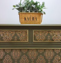 Load image into Gallery viewer, ReDesign with Prima Furniture Transfers DECOR TRANSFERS® – KACHA GOLD DAMASK
