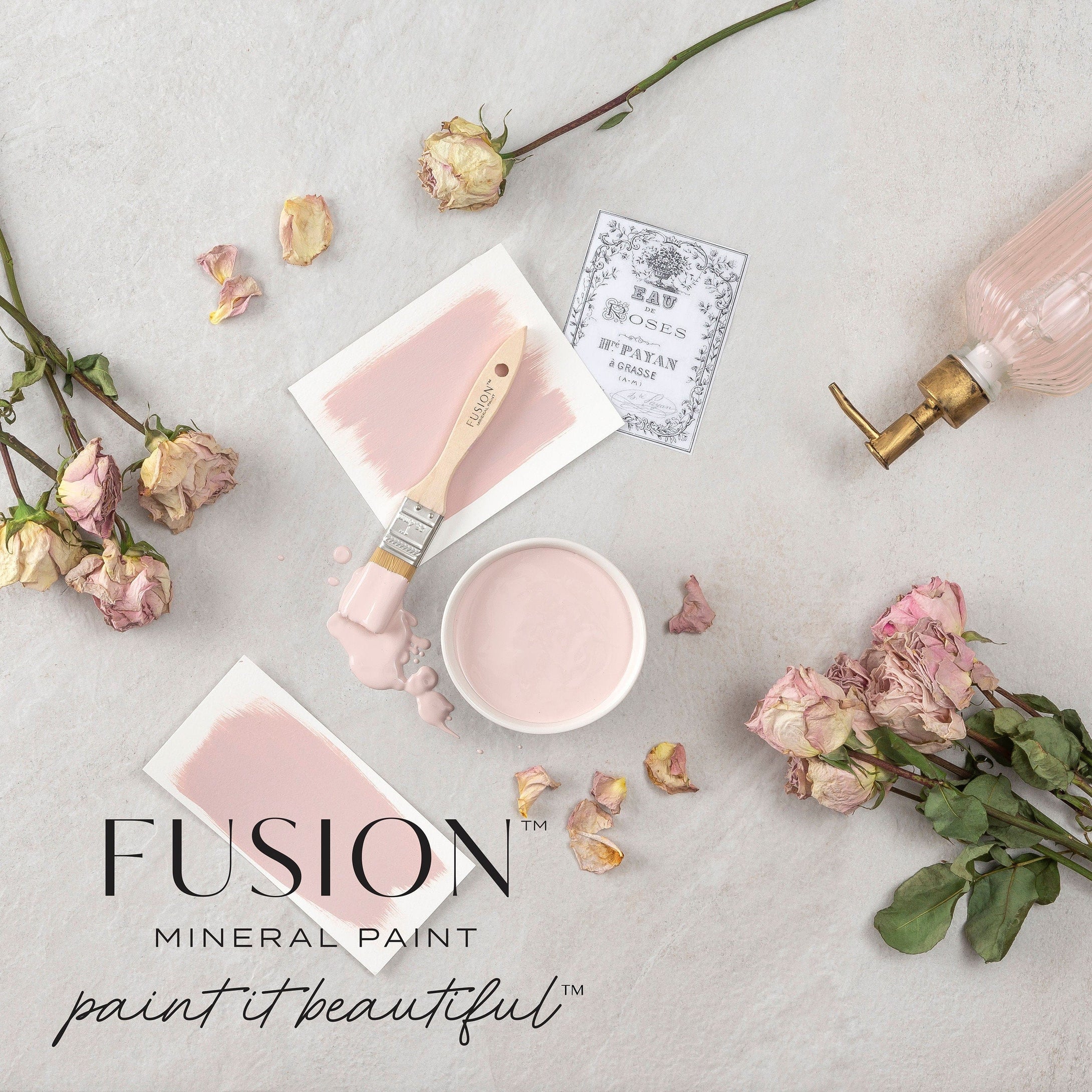 Fusion Fusion Mineral Paint Choose an option Fusion Mineral Paint - Rose Water