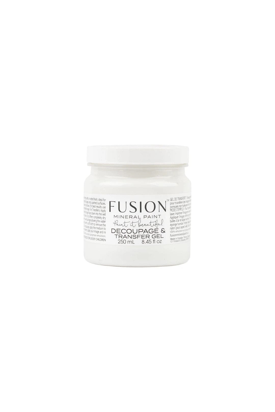 Fusion Fusion Mineral Paint Fusion Transfer & Decoupage Gel