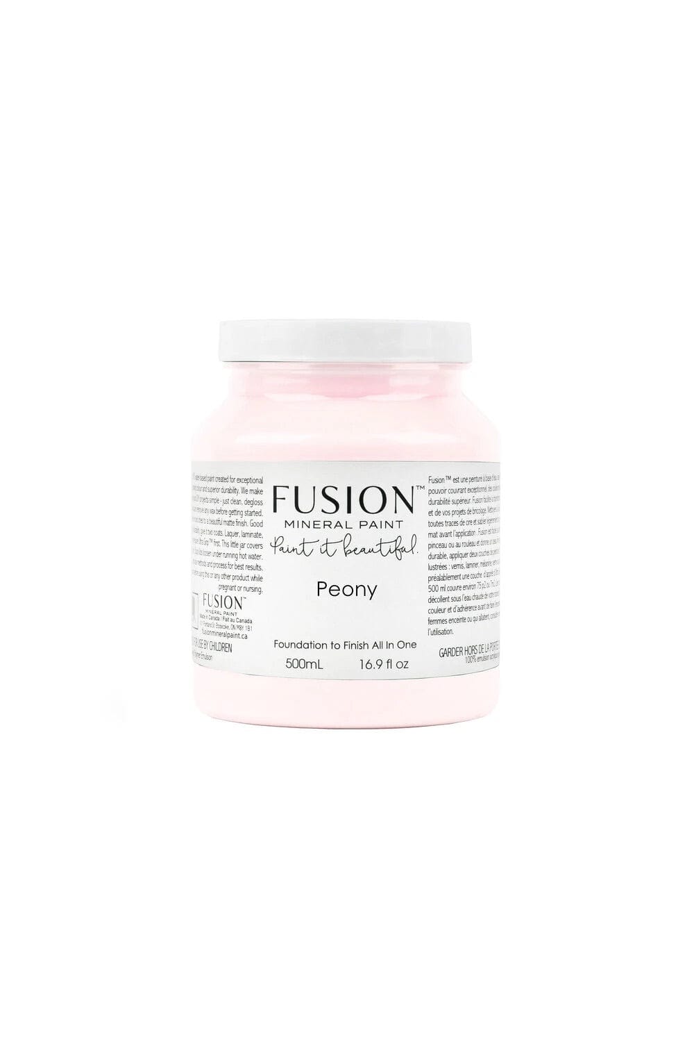Fusion Fusion Mineral Paint Pint 500mil/16.9oz Fusion Mineral Paint - Peony