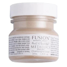 Load image into Gallery viewer, Fusion Fusion Mineral Paint Tester 37mil (1.25 oz) / Champagne Gold Fusion Metallic Paint
