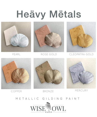 Wise Owl Mediums Heavy Metals - Metallic Gilding Paint