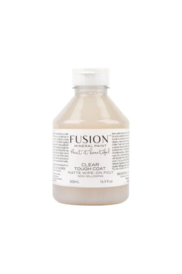 Fusion Paint Mediums Matte / 500ml/16.9 oz Tough Coat Non Yellowing Wipe On Clear Poly  Choose between 2 finishes
