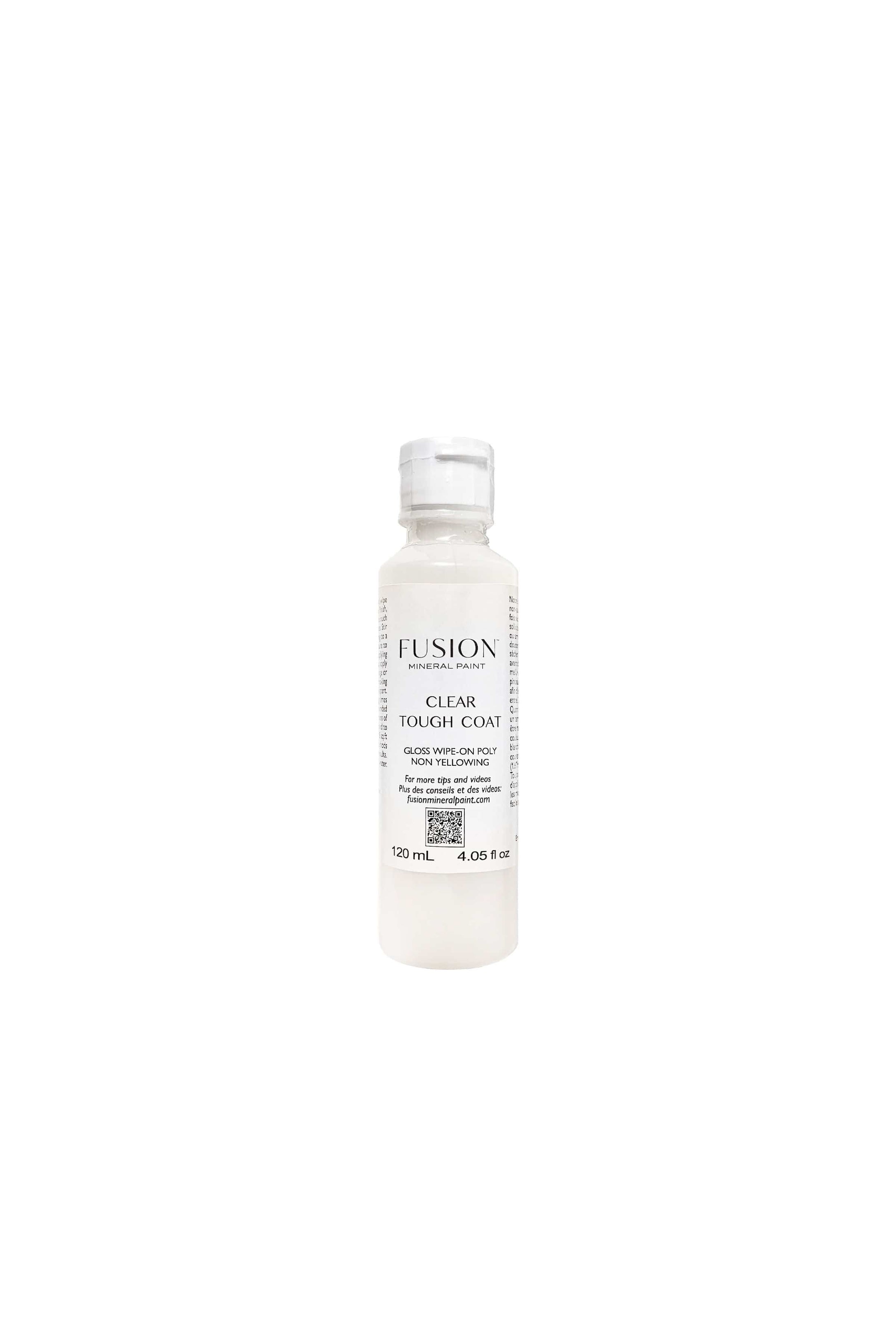 Fusion Paint Mediums Tough Coat Non Yellowing Wipe On Clear Poly  Choose between 2 finishes