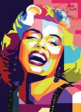 Load image into Gallery viewer, Aussie Poster Print A1 - 84cm x 59.4cm or 33.1&quot; x 23.4&quot; Marilyn in Colour Poster Print
