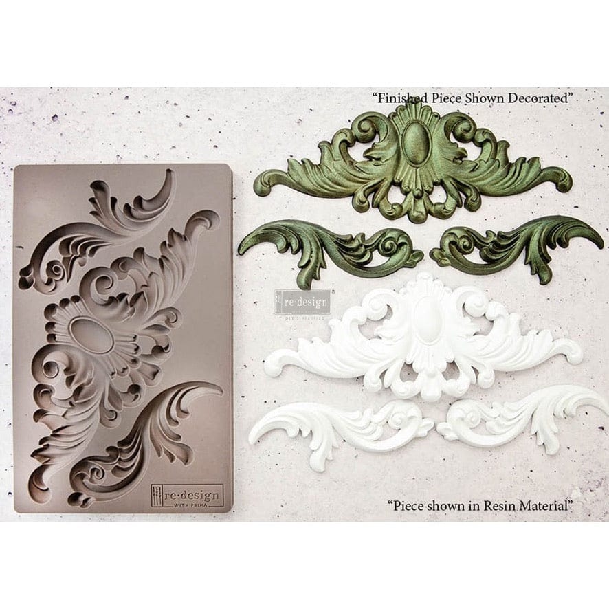 ReDesign with Prima REDESIGN DÉCOR MOULDS® 5″X8″ – THORTON MEDALLION