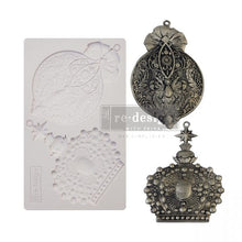 Load image into Gallery viewer, ReDesign with Prima REDESIGN DECOR MOULDS® – VICTORIAN ADORNMENTS – 5″X8″, 8MM THICKNESS
