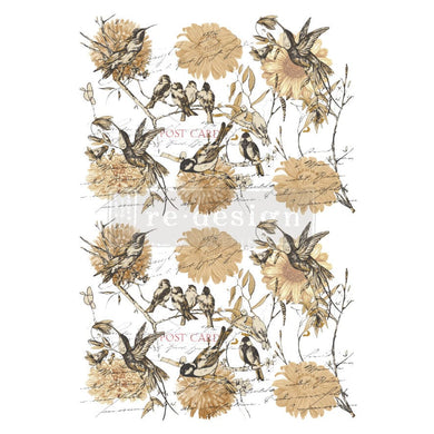 ReDesign with Prima REDESIGN DECOR TRANSFERS® – VINTAGE RUSTIC – TOTAL SHEET SIZE 24″X35″, CUT INTO 3 SHEETS