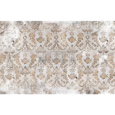 ReDesign with Prima REDESIGN DECOUPAGE DÉCOR TISSUE PAPER – WASHED DAMASK – 2 SHEETS (19″ X 30″)