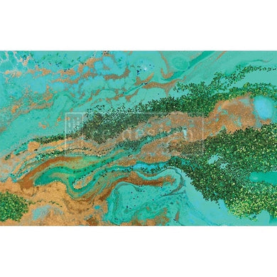 ReDesign with Prima Redesign with Prima Decoupage Decor Tissue Paper - Patina Copper - 1 sheet - 19
