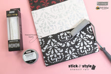 Load image into Gallery viewer, ReDesign with Prima STICK &amp; STYLE – DAMASK FLOURISH – 1 ROLL, 7″ X 3YDS (6″ DESIGN)

